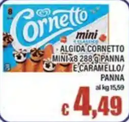 Top Supermercati Algida Cornetto mini offerta