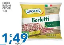 Sidis Fagioli Borlotti OROGEL offerta