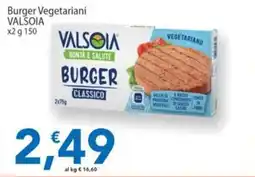 Sidis Burger Vegetariani VALSOIA offerta