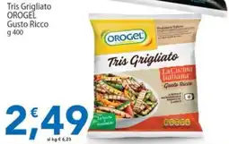 Sidis Tris Grigliato OROGEL offerta