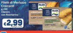 Sidis Filetti di Merluzzo Croccanti Frosta offerta