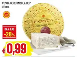 Galassia superstore Costa Gorgonzola DOP offerta