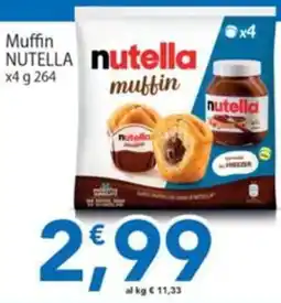 Sidis Muffin Nutella offerta