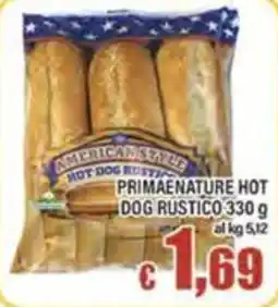 Top Supermercati PrimaNatura Hot Dog Rustico offerta