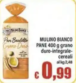 Top Supermercati Pan Bauletto Grano Duro offerta