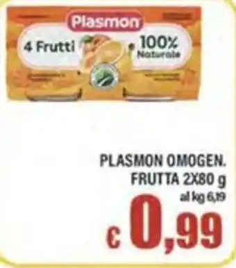 Plasmon omogen. frutta