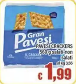 Top Supermercati Gran Pavesi Pavesi Crackers offerta