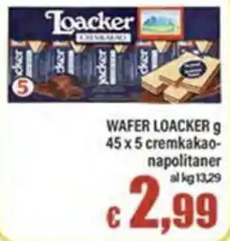 Top Supermercati Wafer Loacker offerta