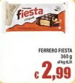Top Supermercati Ferrero Fiesta offerta