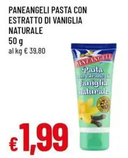 Galassia superstore Paneangeli pasta con estratto di vaniglia naturale offerta