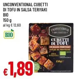 Galassia superstore Unconventional cubetti di tofu in salsa teriyaki offerta