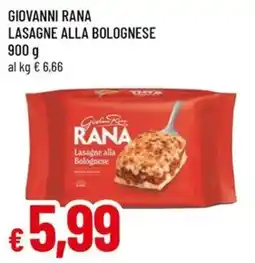 Galassia superstore Giovanni Rana Lasagne alla Bolognese offerta