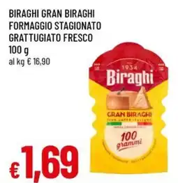 Galassia superstore Biraghi Gran Biraghi formaggio stagionato grattugiato fresco offerta