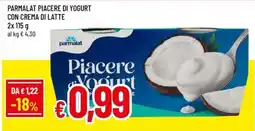 Galassia superstore Parmalat Piacere di Yogurt offerta