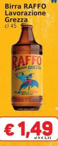 Sidis Birra RAFFO Lavorazione Grezza offerta