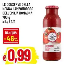 Galassia superstore Le conserve della nonna lampomodoro offerta