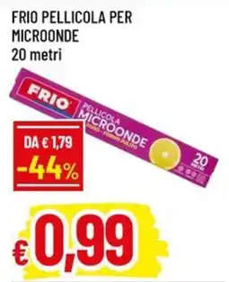 Galassia superstore Frio pellicola per microonde offerta
