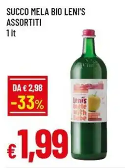 Galassia superstore Succo mela bio Leni's offerta