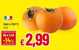 Galassia superstore Kaki 4 frutti offerta