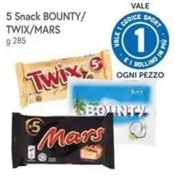Famila Superstore Snack BOUNTY/TWIX/MARS offerta