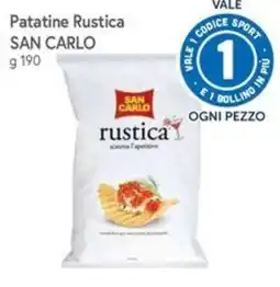 Famila Superstore Patatine Rustica San Carlo offerta