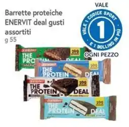 Famila Superstore Barrette proteiche ENERVIT deal gusti assortiti offerta