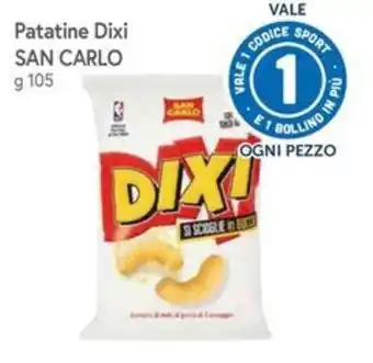 Patatine Dixi San Carlo