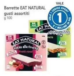 Famila Superstore Barrette EAT NATURAL gusti assortiti offerta
