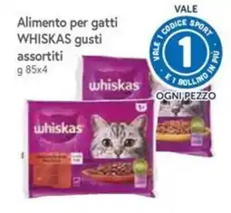 Famila Superstore Alimento per gatti WHISKAS gusti assortiti offerta