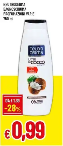 Galassia superstore Neutroderma latte di cocco offerta