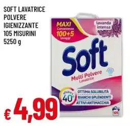 Galassia superstore Soft polvere lavatrice offerta