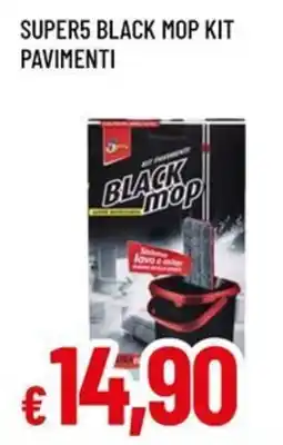 Galassia superstore Black mop offerta