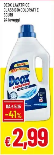 Galassia superstore Deox lavatrice classico offerta