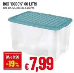Galassia superstore Box Dodo's offerta