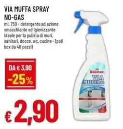 Galassia superstore Via muffa spray Rhütten offerta
