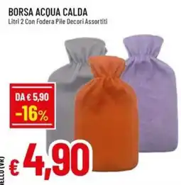 Galassia superstore Borsa acqua calda offerta