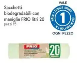 Famila Superstore Sacchetti biodegradabili con maniglie Frio offerta