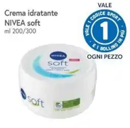 Famila Superstore Crema idratante NIVEA soft offerta