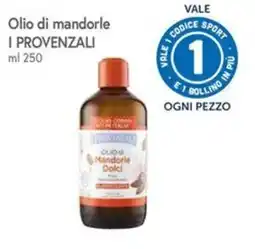 Famila Superstore Olio di mandorle I Provenzali offerta