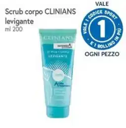Famila Superstore Scrub corpo CLINIANs levigante offerta