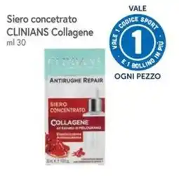 Famila Superstore Siero concentrato Clinians Collagene offerta
