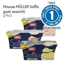 Famila Superstore Mousse MÜLLER Soffio offerta