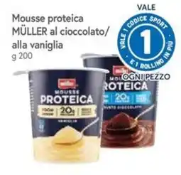 Famila Superstore Mousse proteica MÜLLER offerta