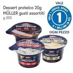 Famila Superstore Dessert proteico MÜLLER offerta