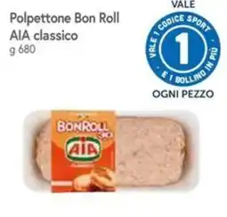 Famila Superstore Polpettone Bon Roll AIA classico offerta