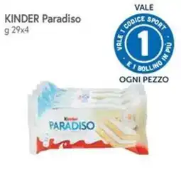 Famila Superstore Kinder Paradiso offerta