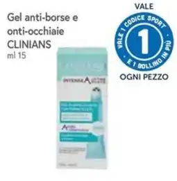 Famila Superstore Gel anti-borse e anti-occhiaie Clinicians offerta