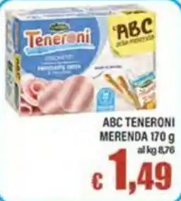Top Supermercati ABC Teneroni merenda offerta