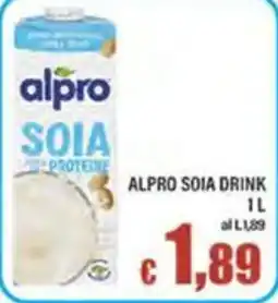 Top Supermercati Alpro soia drink offerta