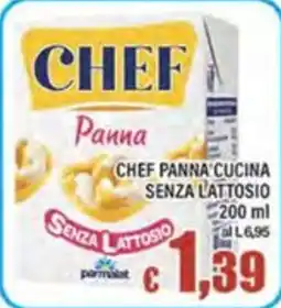 Top Supermercati Chef panna cucina senza lattosio offerta